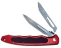 Havalon Piranta Torch Brick Red Folding Blade Skinning Knife with Removable Scalpel Blade XT60ATBR
