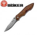 Boker Magnum Earl Lock blade Damascus Folder Knife 01RY1493DAM