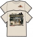AllPredatorCalls Field Staff Hunt the Hunters Tan TShirt Heavy Weight Cotton