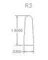 Yellerdog Outdoor Products 25 Bulk Die Cut Mylar Reeds R3 style .010 Thick R3010
