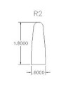 Yellerdog Outdoor Products 25 Bulk Die Cut Mylar Reeds R2 style .014 Thick R2014