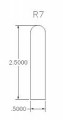 Yellerdog Outdoor Products 25 Bulk Die Cut Mylar Reeds R7 style .014 Thick R7014