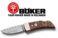 Boker Gentlemans Lockback Knife with Damascus Blade and African Thuya Wood 111004DAM